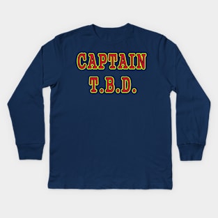 Captain TBD Kids Long Sleeve T-Shirt